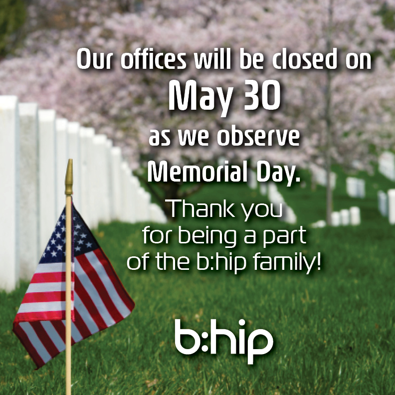 Memorial Day Office Closure : Our Bhip – Brazil